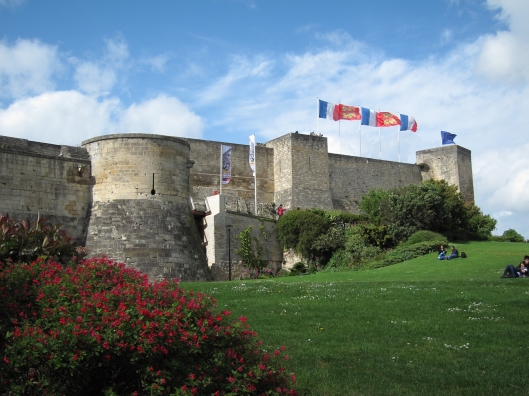 William the Conqueror's castle at Caen, Normandy.